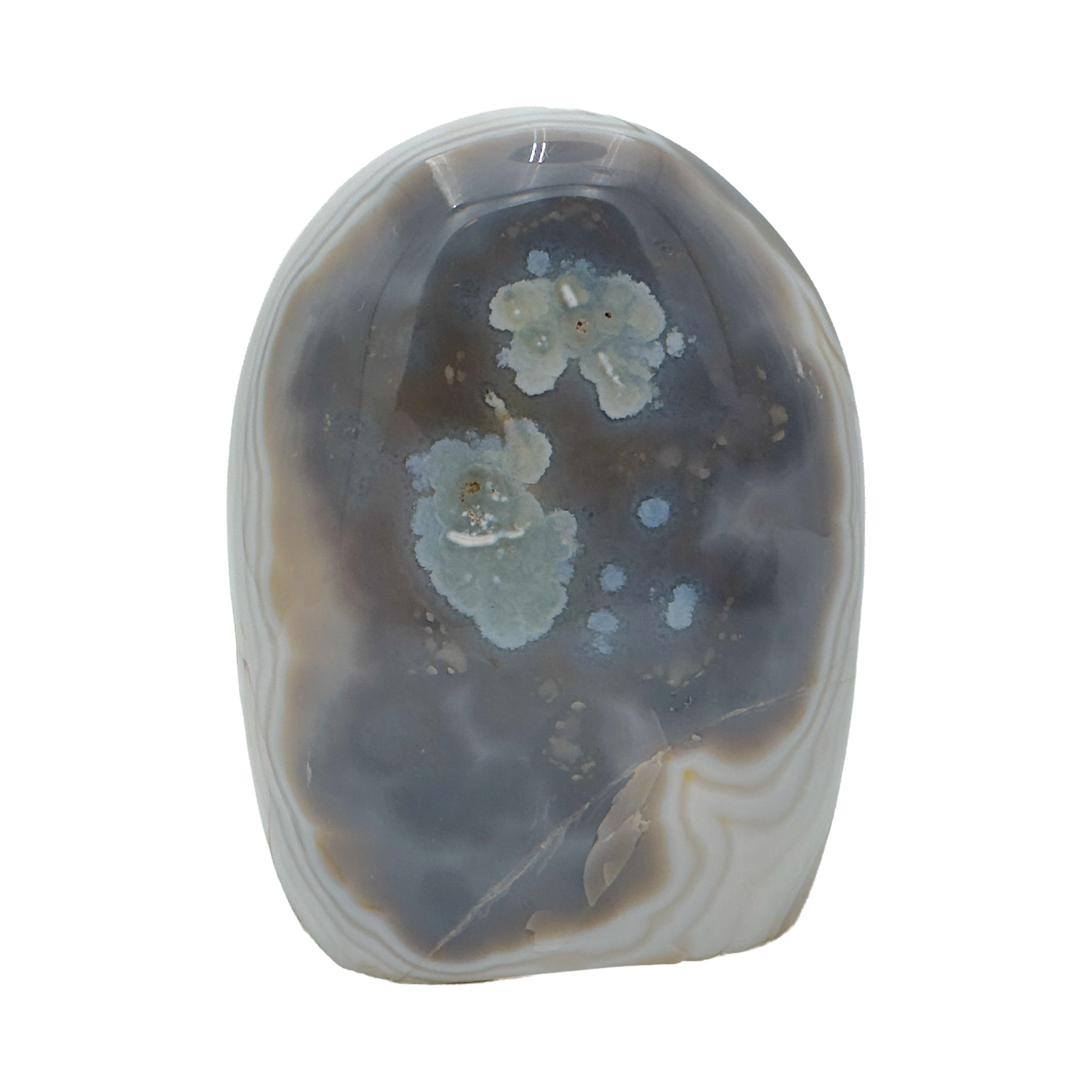 Hero scatter view of Agate freeform from Analamanga, Madagascar