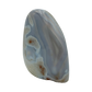 Close-up detail of Agate freeform showing natural banding
