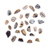 Hand-selected Agate raw mini geodes from Minas Gerais, Brazil — Grade AA scatter for grounding, focus, and natural protection