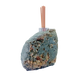Agate reed diffuser rear view, rough undyed nodule exterior from Minas Gerais Brazil