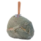 Agate reed diffuser back face, natural unpolished volcanic rind