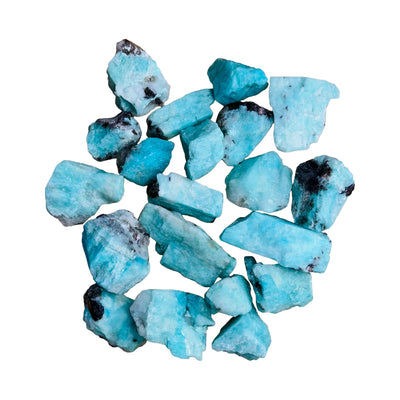 Raw Amazonite Crystals for Confidence, Emotional Healing & Self-Love — blue rough natural, AA Madagascar-sourced