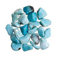 Amazonite Tumbled Stones for Confidence, Emotional Healing & Self-Love — blue polished, hand-selected AA from Madagascar