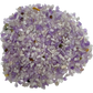 Amethyst crystal chips bulk lot, Madagascar, showing rich purple color and polish