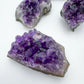 Bird's-eye view of Grade AA Amethyst specimen, for Stress Relief, showing characteristic patterning.