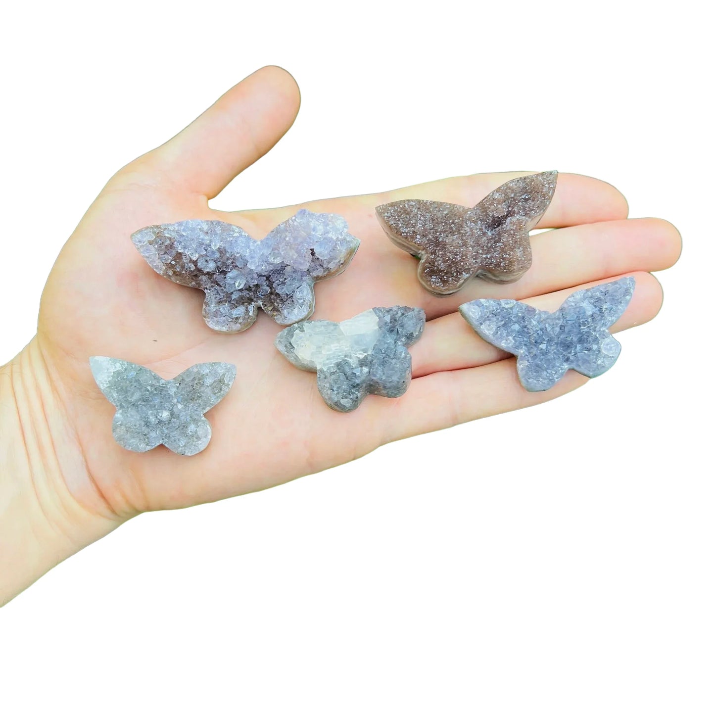 Full profile of Grade A Amethyst polished crystals & decor ready to ship from Beyond Bohemian