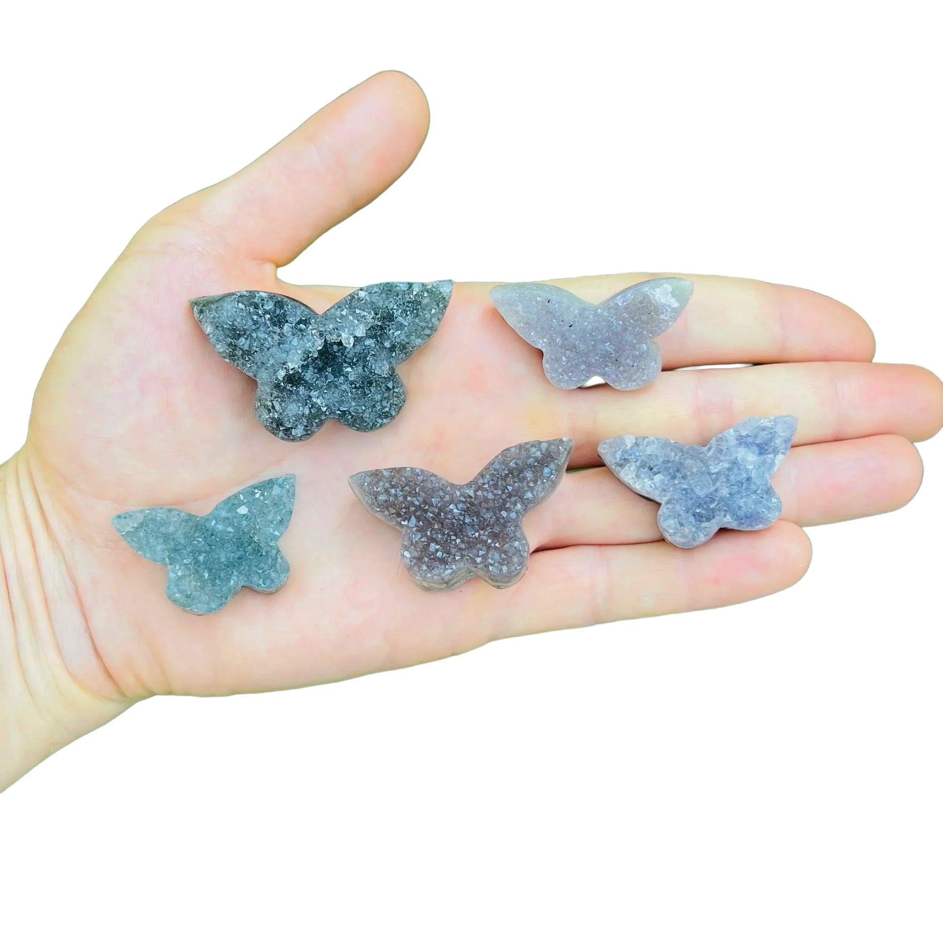 Full profile of Grade A Amethyst polished crystals & decor ready to ship from Beyond Bohemian