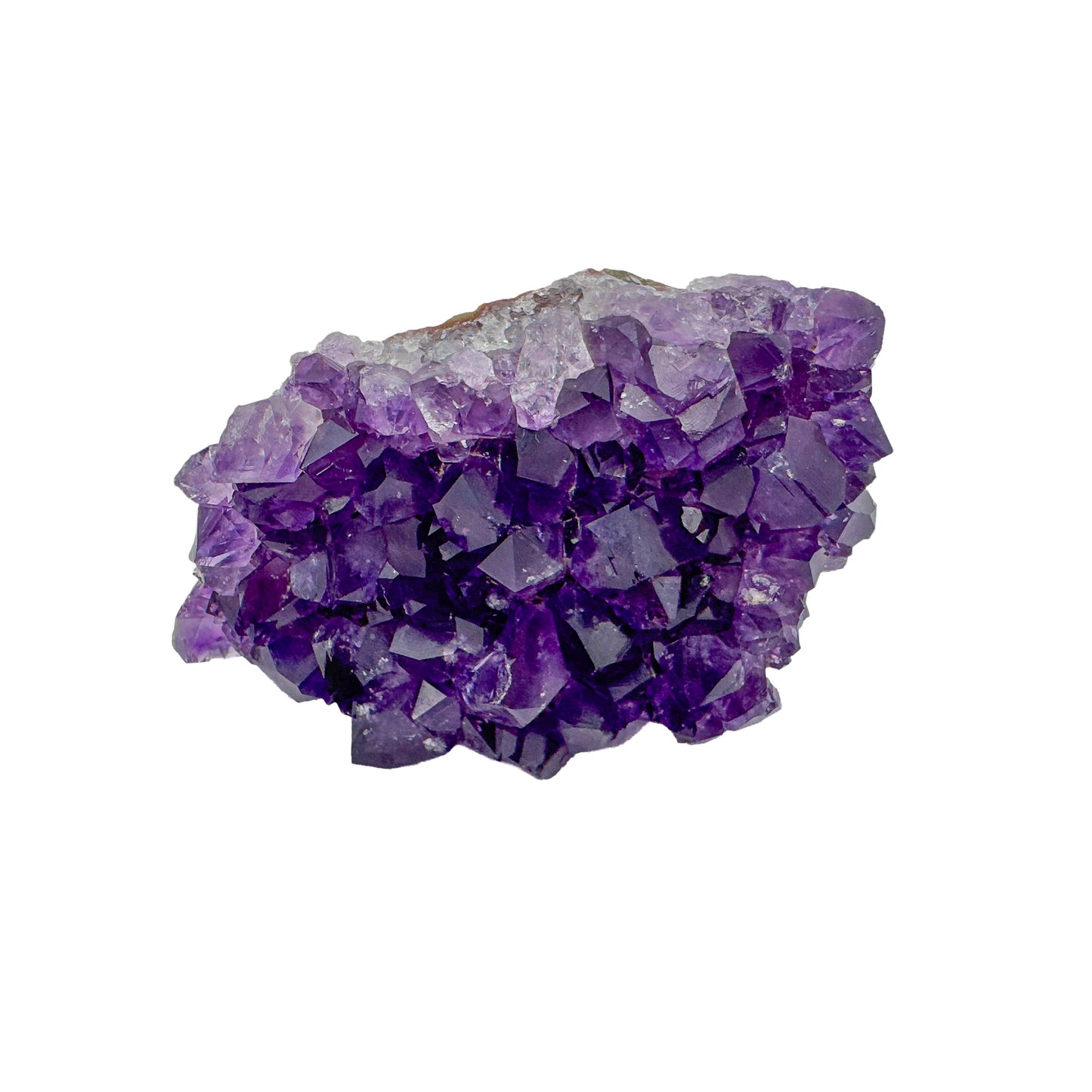 AA grade amethyst druzy cluster from Uruguay included in the raw crystal set