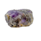 Polished Amethyst incense holder from Brazil, alternate view