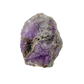 Polished Amethyst incense holder from Brazil, alternate view