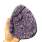 Detail shot of Grade AA Amethyst geode under natural light