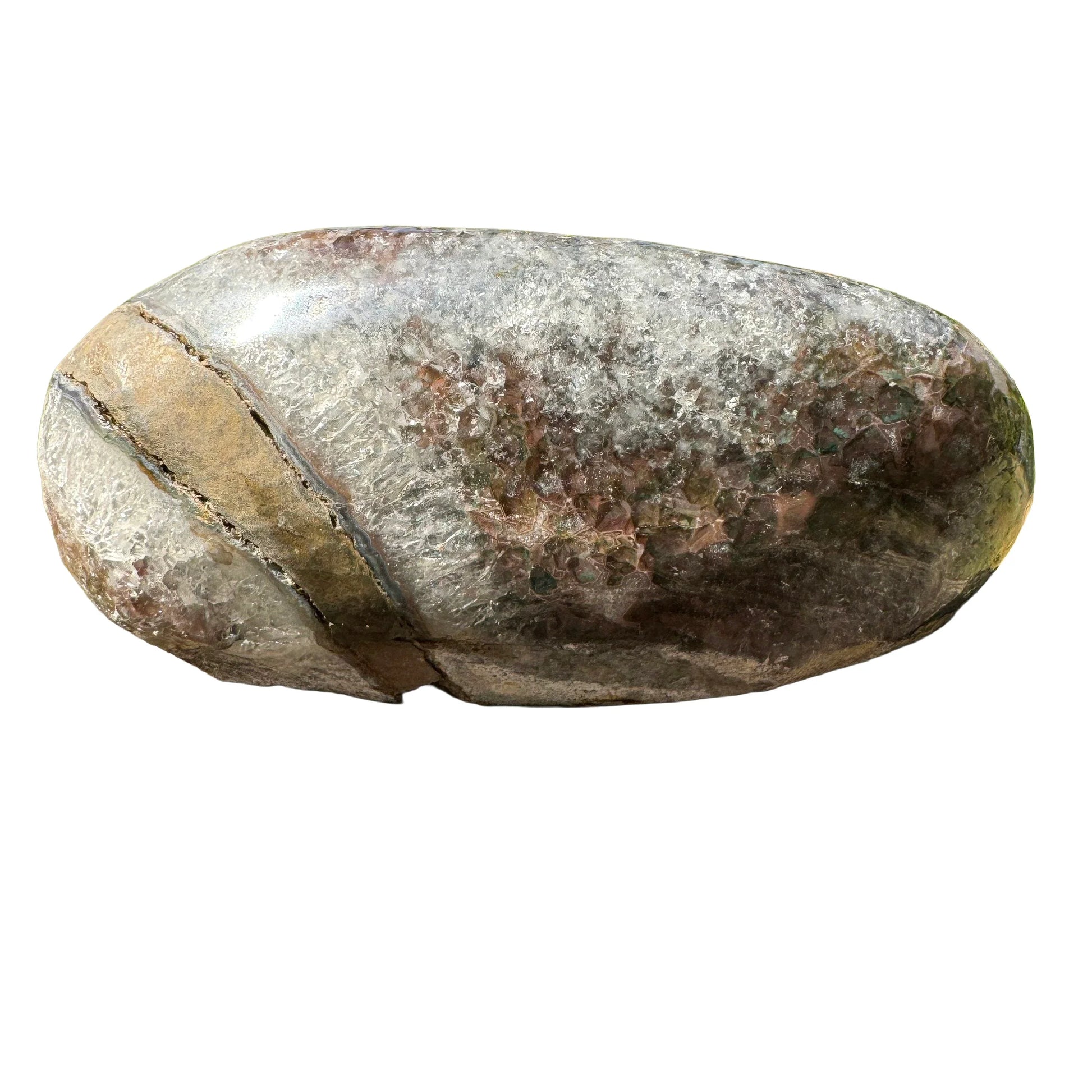 Scale reference of a Amethyst raw geode, Uruguay-sourced.