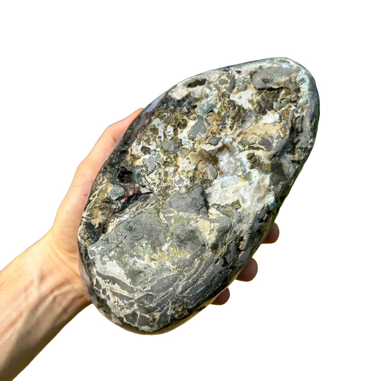 Full profile of Grade AAA Amethyst geode ready to ship from Beyond Bohemian