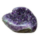 Back view of Grade AAA Amethyst geode showing natural surface