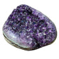 Detail shot of Grade AAA Amethyst geode under natural light