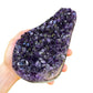 Base detail of Grade AAA Amethyst geode