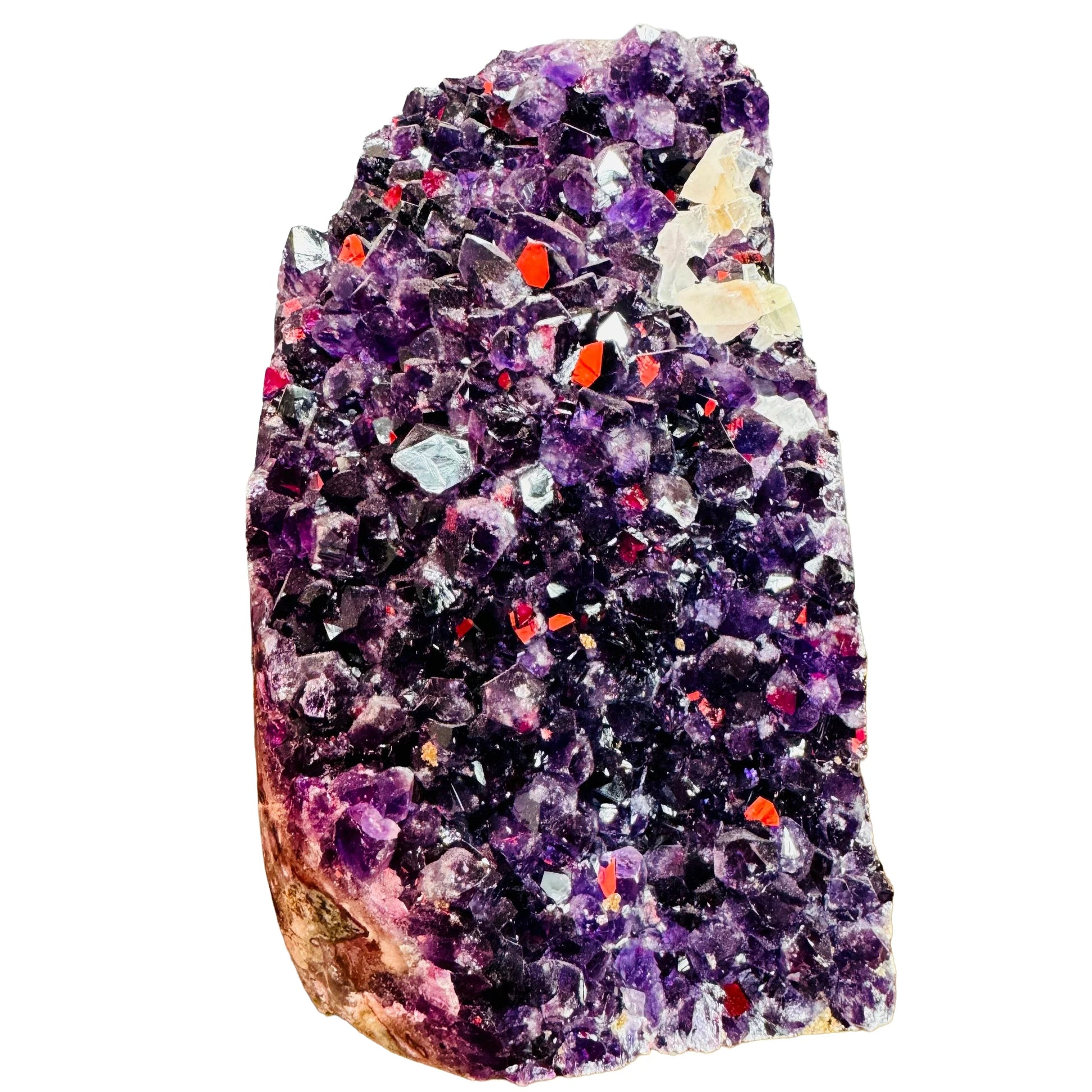 Daylight view of a Amethyst raw geode kept close for Stress Relief.