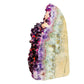 Base detail of Grade AA Amethyst geode