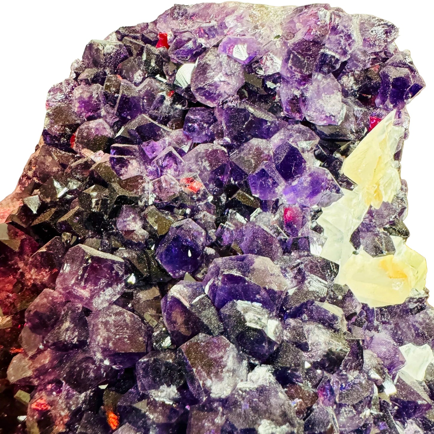Full profile of Grade AA Amethyst geode ready to ship from Beyond Bohemian