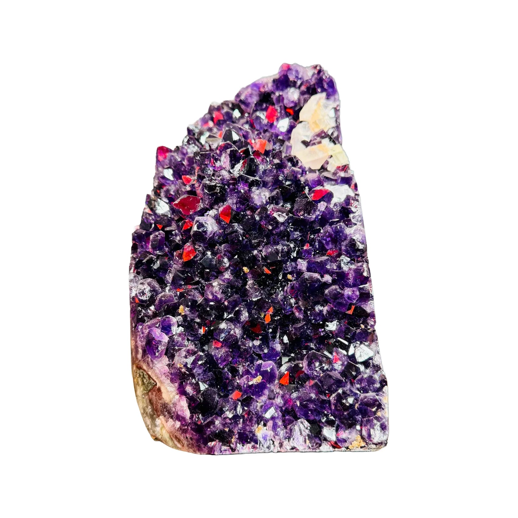 Amethyst Polished Crystal Geode Uruguay specimen natural purple crystal cave