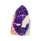 Amethyst Polished Crystal Geode Uruguay specimen natural purple crystal cave