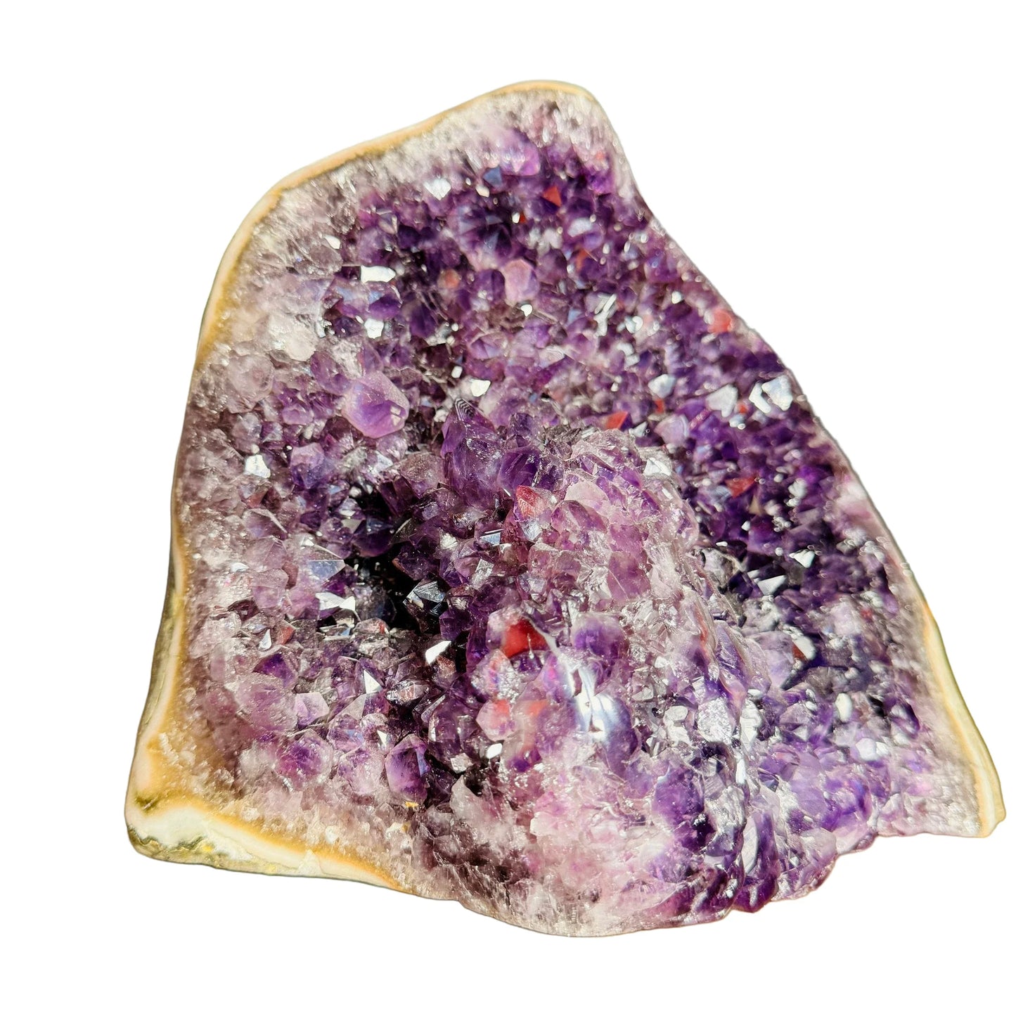 Base detail of Grade AA Amethyst geode