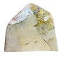Back view of Grade AA Amethyst geode showing natural surface