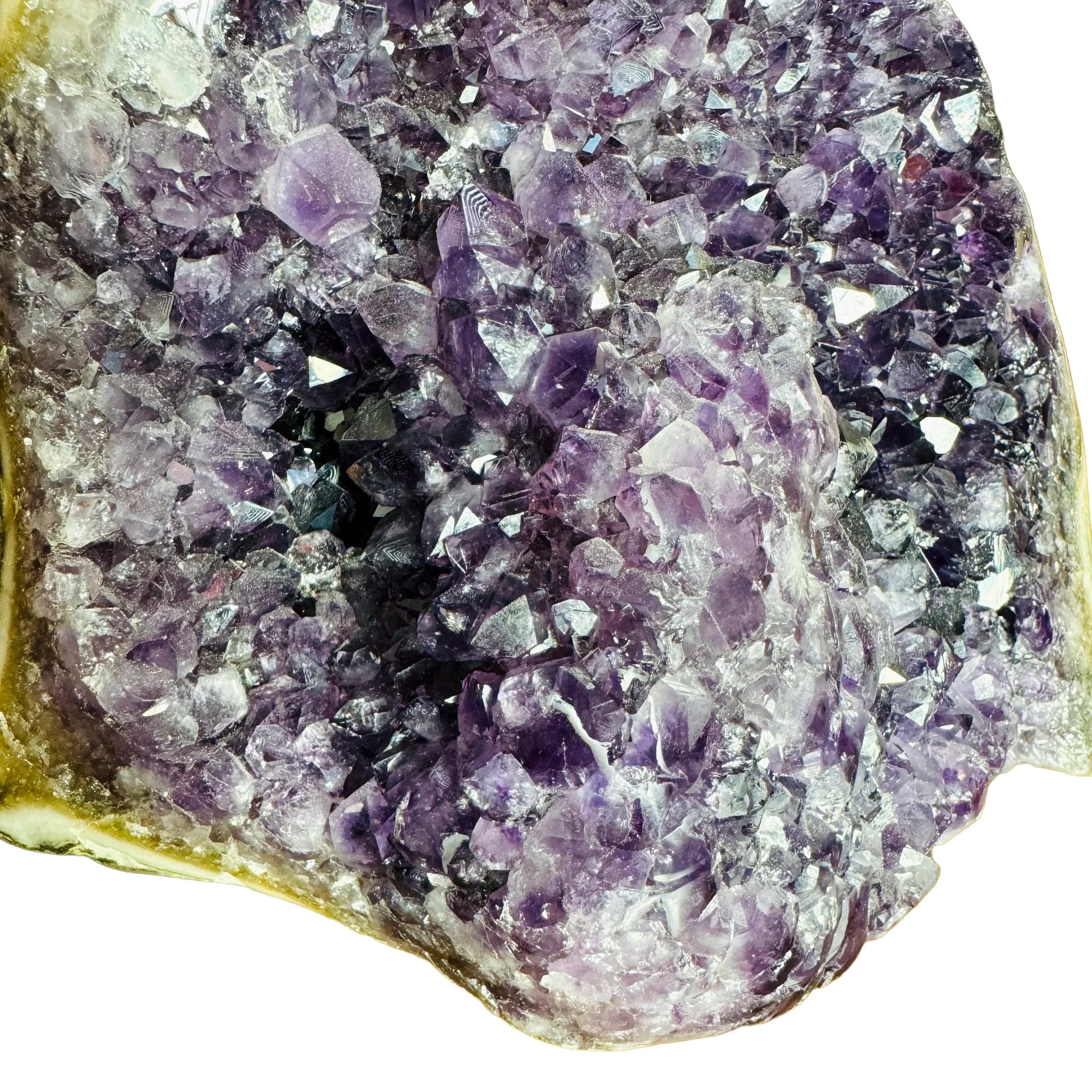 Full profile of Grade AA Amethyst geode ready to ship from Beyond Bohemian