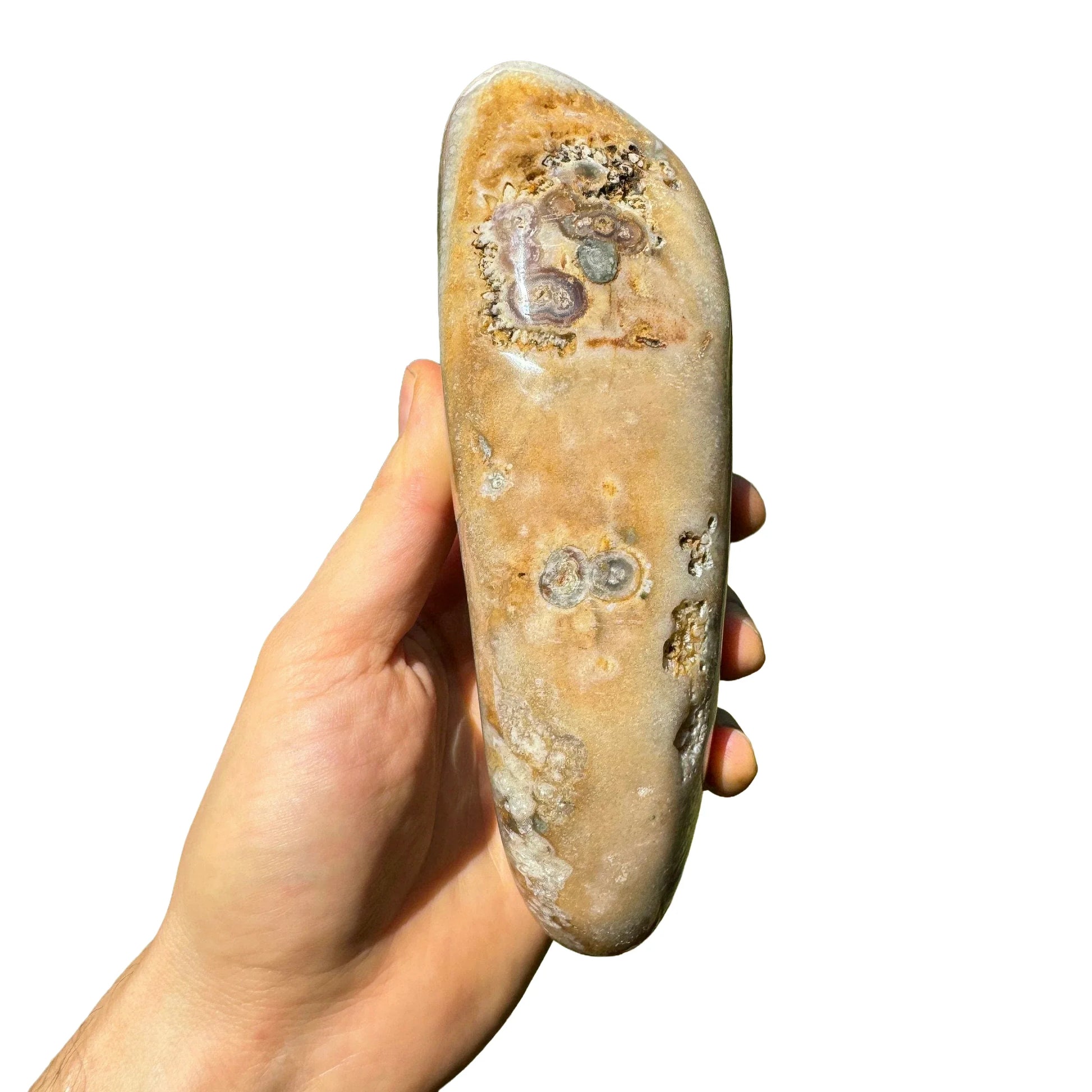 Full profile of Grade AAA Amethyst geode ready to ship from Beyond Bohemian