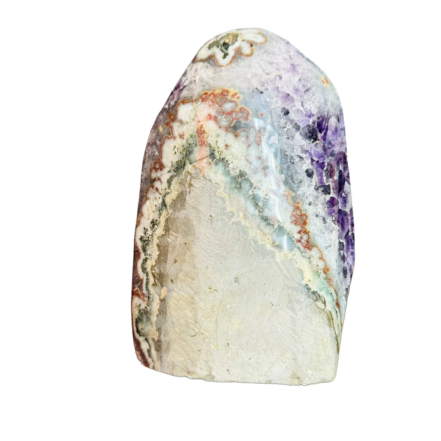 Base detail of Grade AA Amethyst geode