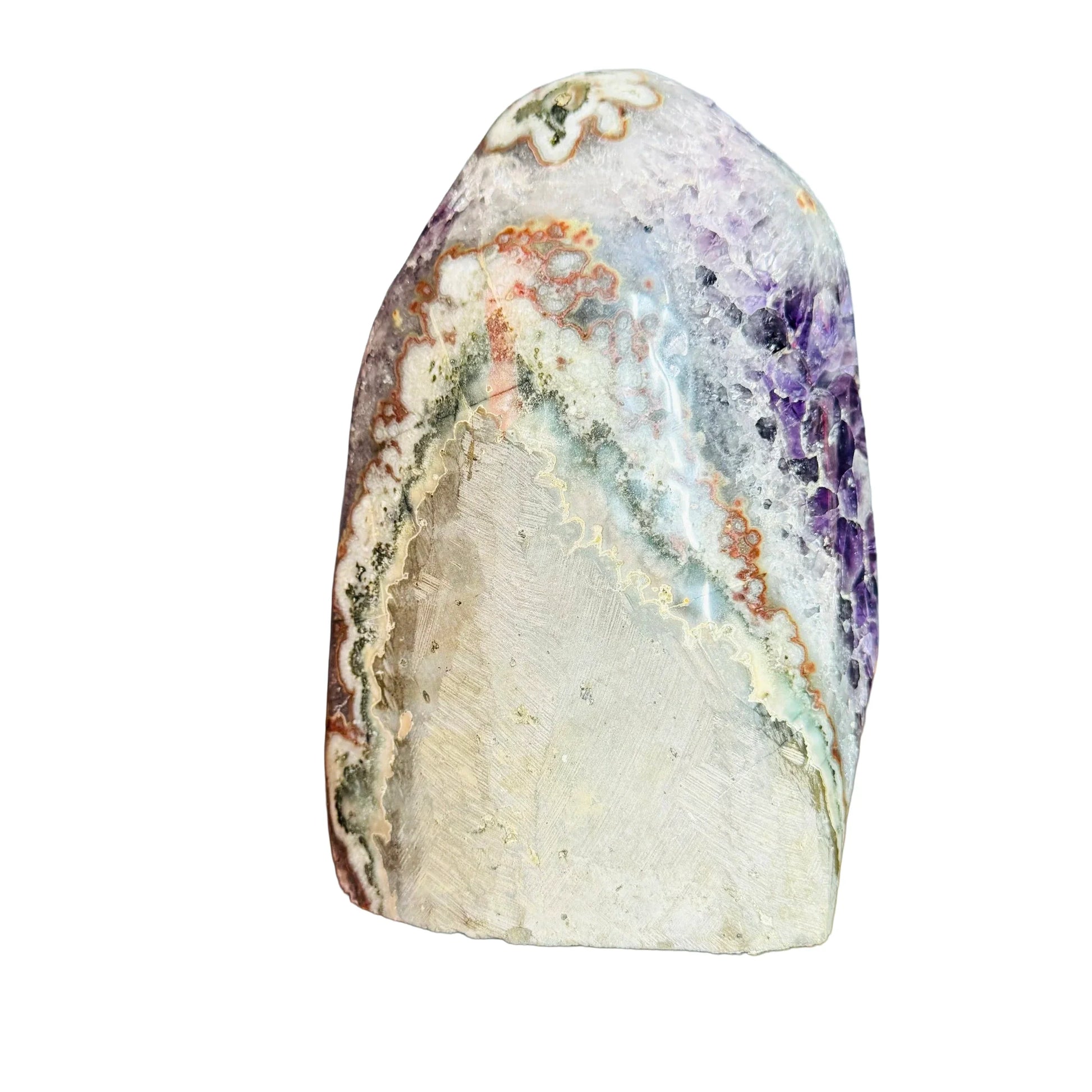 Base detail of Grade AA Amethyst geode