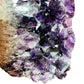 Detail shot of Grade AA Amethyst geode under natural light