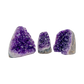 Hand-selected Grade AAA Amethyst polished freeforms from Artigas, Uruguay, 2 to 3 inch with deep saturated purple