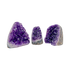 Hand-selected Grade AAA Amethyst polished freeforms from Artigas, Uruguay, 2 to 3 inch with deep saturated purple