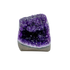 AAA polished amethyst geode from Artigas, Uruguay, deep violet druzy crystal face on a cut standing base