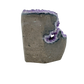 AAA amethyst polished geode from Uruguay, alternate view
