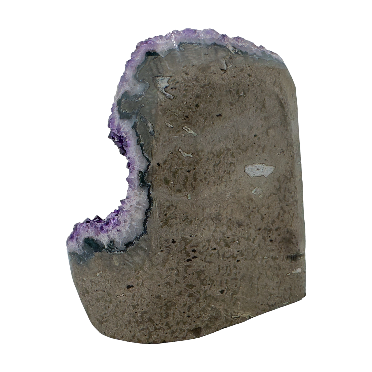 Amethyst Polished Geode, AAA grade, from Artigas, Uruguay, sixth view
