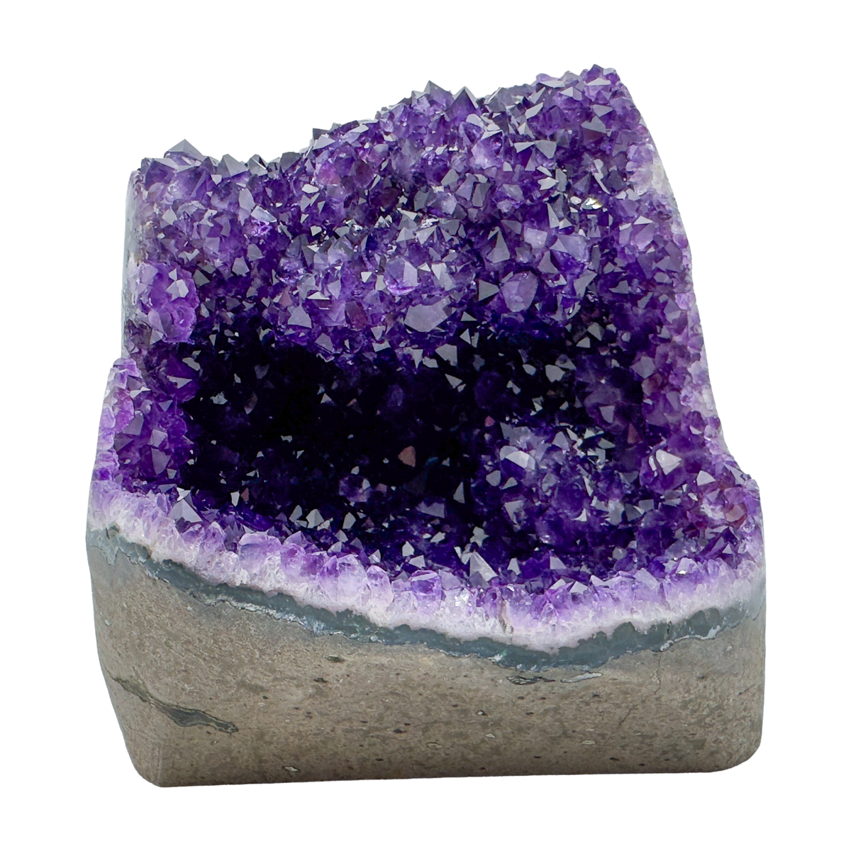 Amethyst Polished Geode from Artigas, Uruguay, AAA grade, eighth view