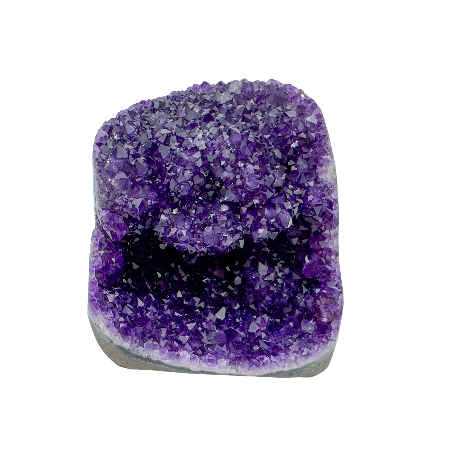 AAA amethyst polished geode from Uruguay, alternate view