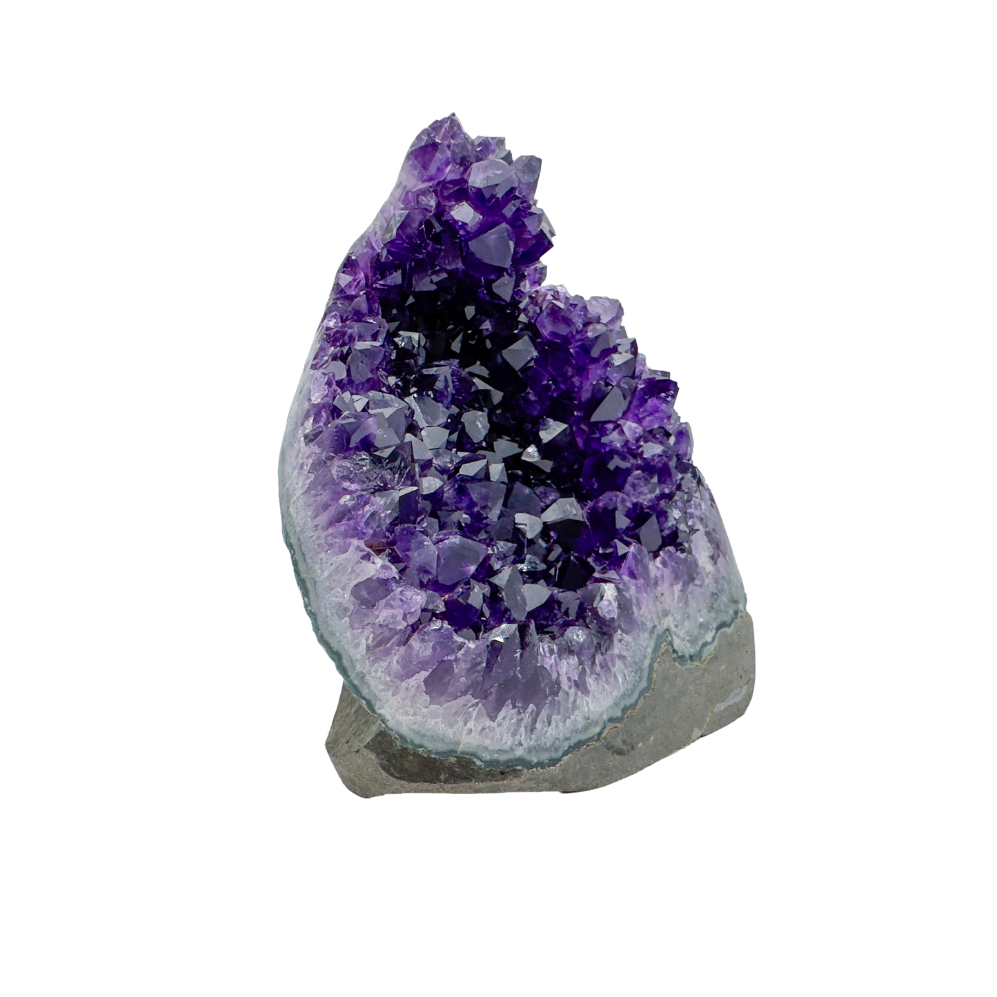 AAA amethyst polished geode from Uruguay, alternate view