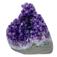 AAA amethyst polished geode from Uruguay, alternate view