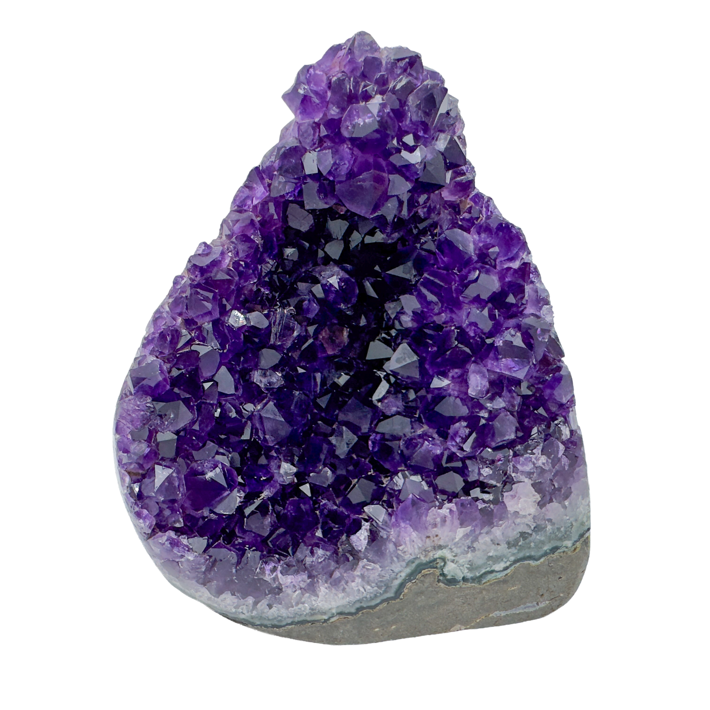 AAA amethyst polished geode from Uruguay, alternate view