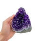 AAA amethyst polished geode from Uruguay, alternate view