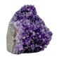 AAA amethyst polished geode from Uruguay, alternate view