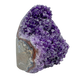 AAA amethyst polished geode from Uruguay, alternate view