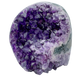 AAA amethyst polished geode from Uruguay, alternate view