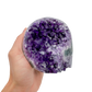 AAA amethyst polished geode from Uruguay, alternate view