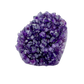 AAA amethyst polished geode from Uruguay, alternate view