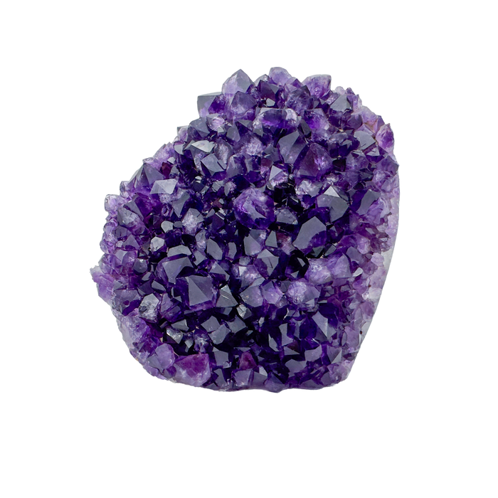 AAA amethyst polished geode from Uruguay, alternate view