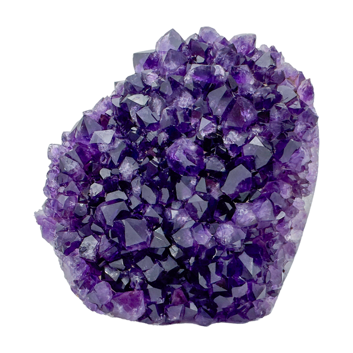 AAA amethyst polished geode from Uruguay, alternate view